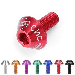 Bicycle Water Bottle Cage Holder Screw Bolts Durable Colorfu