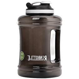 Big Capacity 2.5L Sports Drinking Water Bottle, Clear BPA Fr
