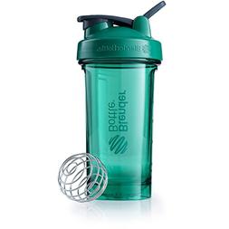 BlenderBottle Pro Series Shaker Bottle, 24-Ounce, Emerald Gr