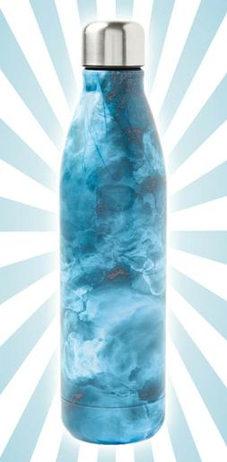 Blue Marble Double Wall Stainless Steel Hot / Cold Insulated
