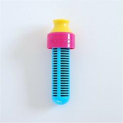 bobble water bottle replacement filter in pink blue yellow m