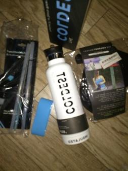 The Coldest Water Bottle 21 Oz Carrier Extra Straws Brush Fl