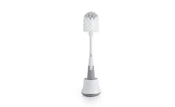 OXO Tot Bottle Brush with Nipple Cleaner and Stand, Gray