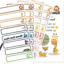 Baby Bottle Labels For Daycare,School, Waterproof Write-On, 