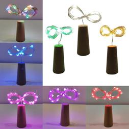Bottle Lights with Cork LED Copper String Lights for DIY Par