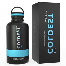 The Coldest Water 64 oz Bottle Stainless Steel Double Walled