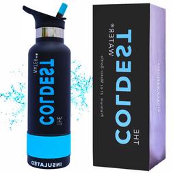 The Coldest Sports Water Bottle Vacuum Insulated Stainless S