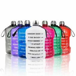 Bottle Water Plastic Jug Small Mouth Handgrip Large Capacity