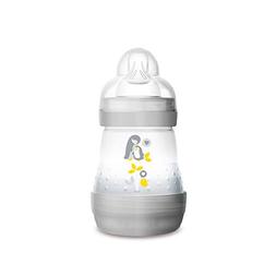 For Breastfed Babies, Mam Bottles Anti Colic, Gray, "time Fo