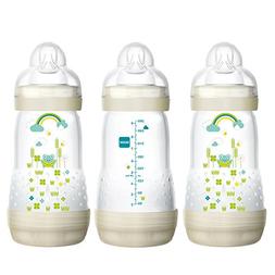 For Breastfed Babies, Mam Bottles Anti Colic, Unisex, 9 Ounc