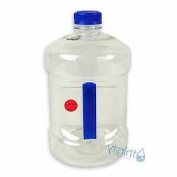 BPA Free Plastic Water Bottle Half Gallon Clear 64oz Contain