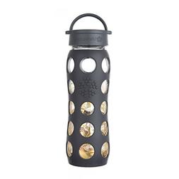 Lifefactory 22-Ounce BPA-Free and Fused Gold Glass Water Bot