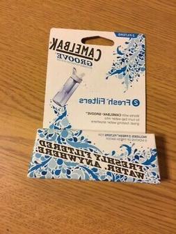 BRAND NEW BOX OF 2 CAMELBAK GROOVE FRESH FILTERS WATER BOTTL