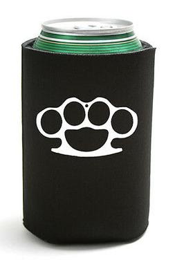 Brass Knuckles Can Koozie Coolie Gun Bottle Cooler Cozy Anar