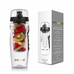 Brimma Leak Proof  Water Bottle with removeable Fruit Infuse