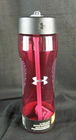 Under Armour   22oz Straw Top Tritan Water Bottle MAROON ~ N
