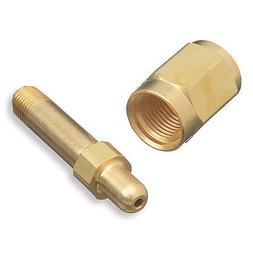 CGA-347 Nut & Nipple, Regulator Inlet Bottle Fittings - Air/