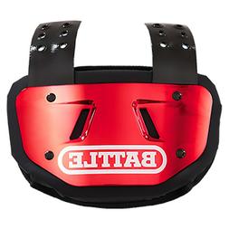Battle Chrome Youth Football Back Plate - Various Colors  Li