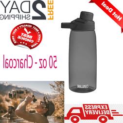 Chute Mag Water Bottle by Camelbak, 50 oz Charcoal