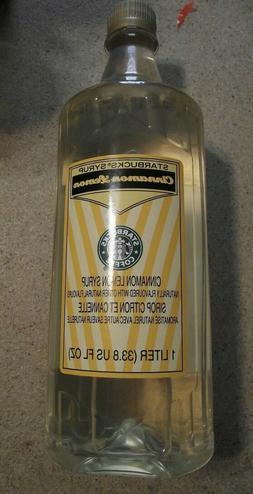 cinnamon lemon syrup 1 lt bottle cloud
