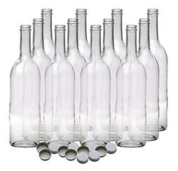 With 28 Mm Metal Screw Caps For Wine Making
