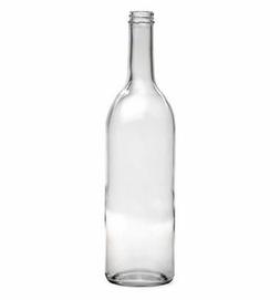750 Ml Clear Wine Bottles, Screw Cap Finish For Wine Making