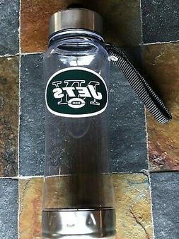 Clip-on Water Bottle - New York Jets - Stainless CapBase w P