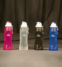Collapsible Silicone Water Bottle 17oz BPA Free FDA Approved