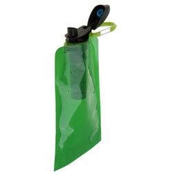 Collapsible Water Bottle Bag Leak Proof Soft Flexible with W