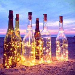 Cork Shaped Wine Bottle Lights LED String Light with Bottle 