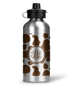 Cow Print Water Bottle - Aluminum - 20 oz 