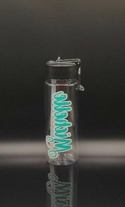 Custom Clear 22 Ounce Water Bottle With Straw Personalized W