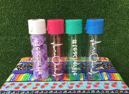 Custom Teacher Appreciation Gift 22 Oz Water Bottle APPLE HE