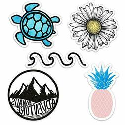 Cute Ocean/Beach Vinyl Laptop and Water Bottle Decal Sticker