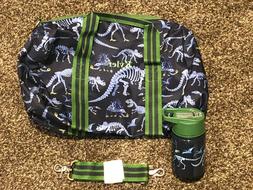 Pottery Barn Kids Dinosaur Bones Small Duffle Bag Luggage *K