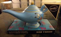 Disney Aladdin Genie Lamp Bottle Ceramic Coin Money Box