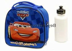 Disney Cars Lunch Bag Insulated w/ Shoulder Strap & Water Bo