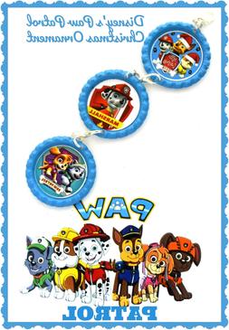 Disney's PAW PATROL 3D Bottle Cap Christmas Ornament Gift fo
