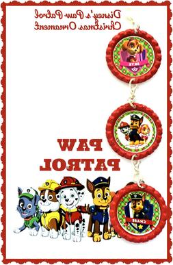 Disney's PAW PATROL SKYE CHASE 3D Bottle Cap Christmas Ornam