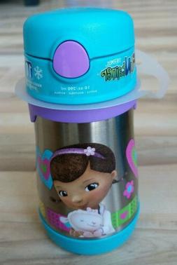 Doc McStuffins Thermos Funtainer 10 Oz Drink Bottle for Cold