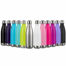 Double-Wall Vacuum Insulated Stainless Steel 17 oz. Water Bo