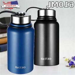 OUTAD Double Wall Vacuum Insulated Stainless Steel Water Bot