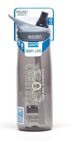 CamelBak eddy .75L Charcoal Water Bottle Hydrate or Die 5343