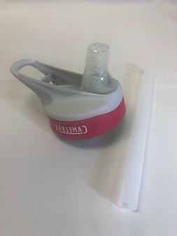 CamelBak Eddy Water Bottle Replacement Cap & Straw, Pink, Ne