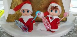 elf - shelf TODDLER DOLL PROP +FREE  Rattle + Bottle +Shoes 