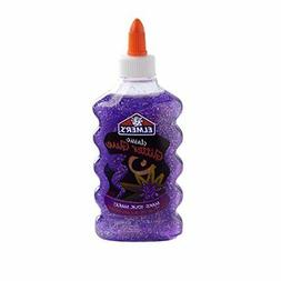 Elmer's Washable Classic Glitter Glue, 6 oz. Bottle, Purple 
