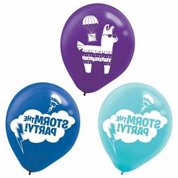 Epic Gaming Battle Royal Llama Latex Balloons Party Supplies