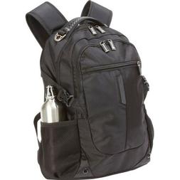 EXECUTIVE BACKPACK 20 BLACK TRAVEL LAPTOP BAG MULTI COMPARTM
