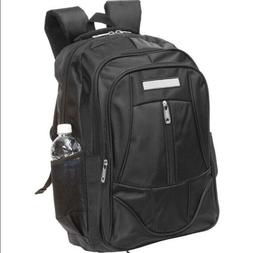 EXECUTIVE BACKPACK BLACK TRAVEL LAPTOP BAG GYM MULTI COMPART