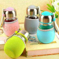 Fashion 400ml Portable Drink Cup Mug With Tea Filter Travel 
